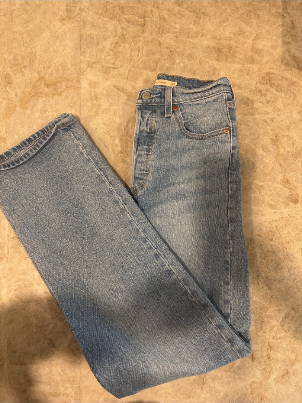 Levi's Light Blue Straight Leg Women's Jeans